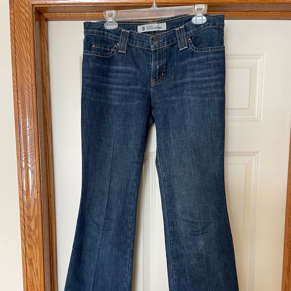 Gap Ultra Low-rise boot cut jeans